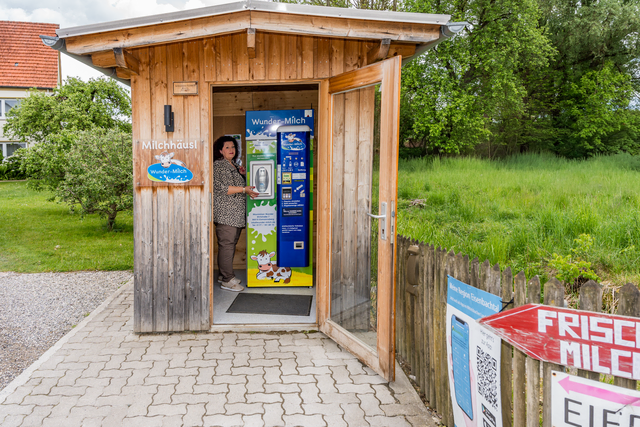 Wundermilch Eismannsberg: Ein Blick auf das Milchhäusl in Ottmaring | Foto: FSeventfoto