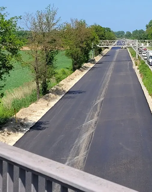 Bild Schepers / Vollsperrung der A3 zwischen Beek (NL) und Emmerich-Ost: