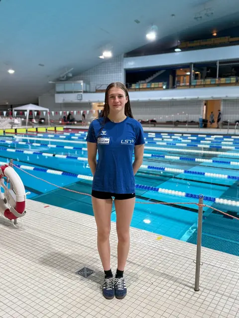 Im Einsatz auf der nationalen Bühne: Tekla Kaminska vom Lehrter SV konnte sich erneut für die deutschen Meisterschaften im Schwimmen qualifizieren.  | Foto: Verein