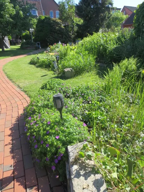 Gartenanlage.