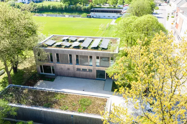 Der Palliativdienst Mittelschwaben aus Weißenhorn erhält den Ar-chitekturpreis für den Bau seines Palliativdienst-Gebäudes. | Foto: Tobias Atzkern / coredia - Medienproduktion GmbH