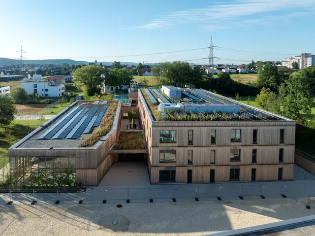 Die Grundschule Senden: Ausgezeichnet mit dem Architekturpreis des Bezirks Schwaben. | Foto: © JAKOB architekt · ingenieur PartGmbB Foto: Georg Drexel