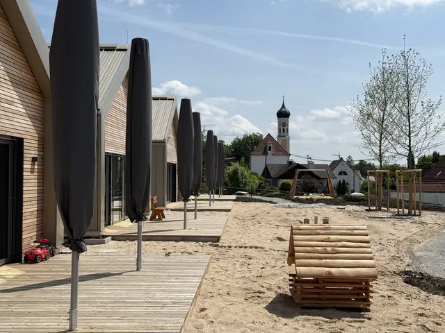 Ausgezeichnet mit dem Architekturpreis 2026 des Bezirks Schwa-ben: Die Kita Dürrlauingen. | Foto: Martin Endhardt