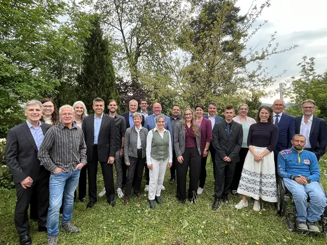 Der neue Marktgemeinderat  | Foto: Markt Zusmarshausen
