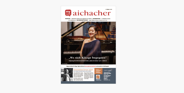 Den „aichacher“ 06/2026 hier als E-Paper lesen