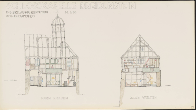 Schlosskapelle Breidenstein zur Wohnung umgebaut