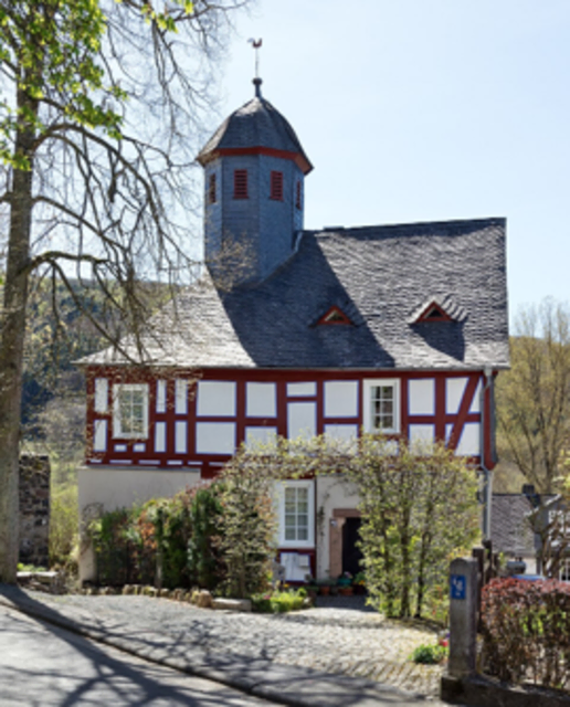 Die alte Kirche von Breidenstein, jetzt Wohnhaus