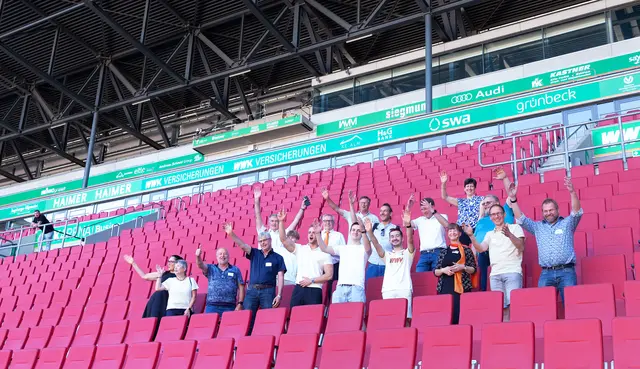 Mit auf dem Programm bei der Dankeschön-Veranstaltung der HWK standen auch Stadionführungen. | Foto: Sascha Schneider, HWK Schwaben