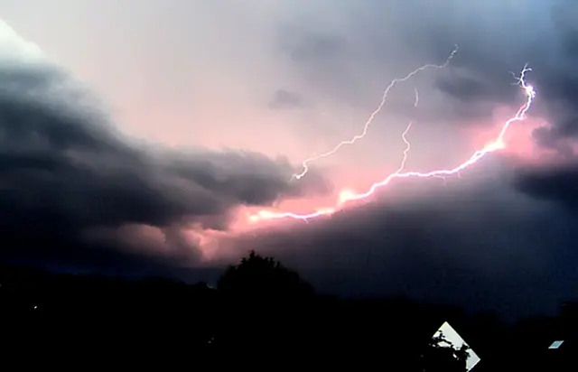 Gewitter über E-Kupferdreh - 2009
