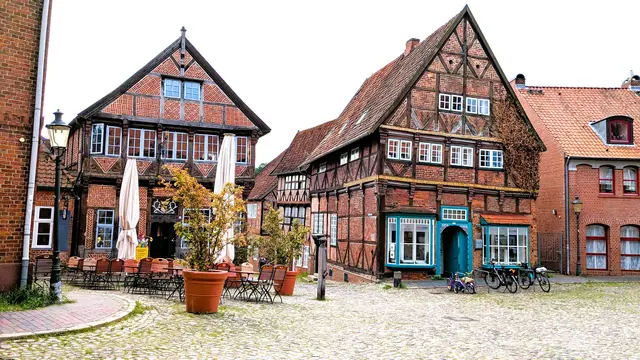 Der alte Marktplatz in Mölln