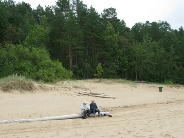 Am Strand von Saulkrasti | Foto: Astrid Günther