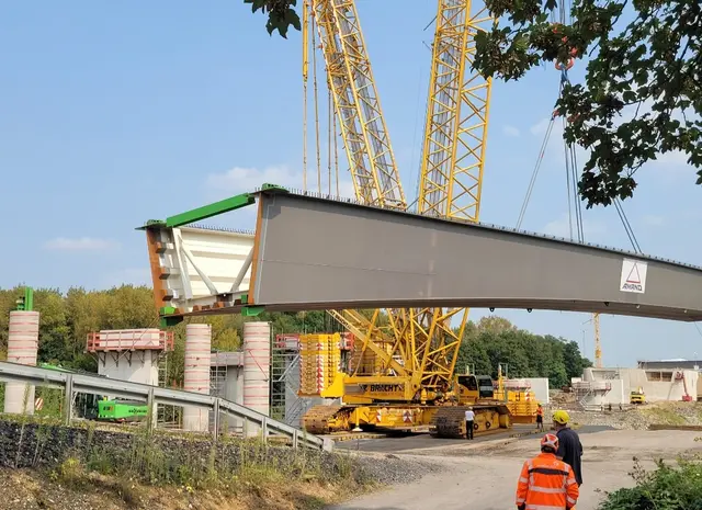 Bilder Schepers / Bilder Schepers / Brückenneubau ab Rheinbrücke 
