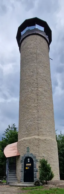 Neu sanierter Kaiser Wilhelm II. - Turm auf der Sackpfeife 