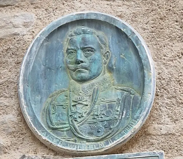 Bildnis vom Kaiser Wilhelm II. am Aussichtsturm