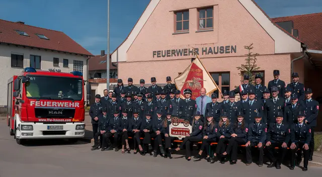 Gruppenbild der Freiwilligen Feuerwehr Hausen | Foto: Freiwillige Feuerwehr Hausen