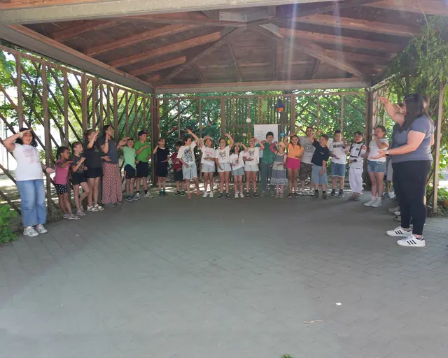 Beim Abschlussfest zeigten die Kinder, was sie in der Pfingstwoche einstudiert haben. | Foto: Stadt Gersthofen (Kai Schwarz)
