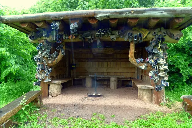 Schutzhütte Wanderschuh