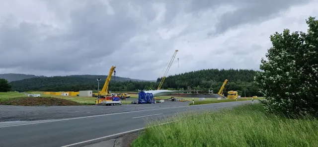Das ist der erste Umschlagplatz für Windräder er ist seit 2025 in Betrieb.