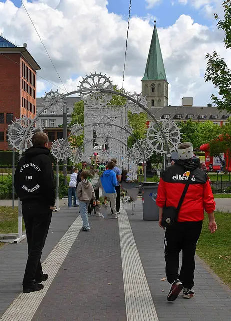 auf zur Bühne an der Paulskirche