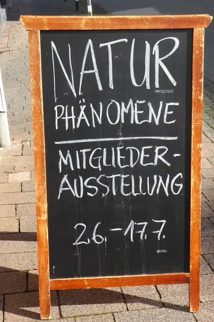 Naturphänomene - Ausstellung vom 02.06. bis 17.07.2026 in Battenberg (Eder).