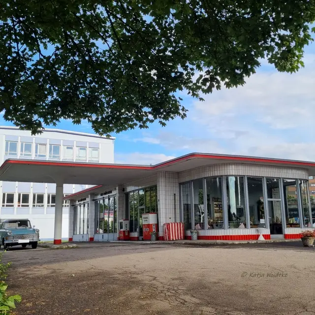 Hamburg Oldtimertankstelle Großtankstelle Brandshof