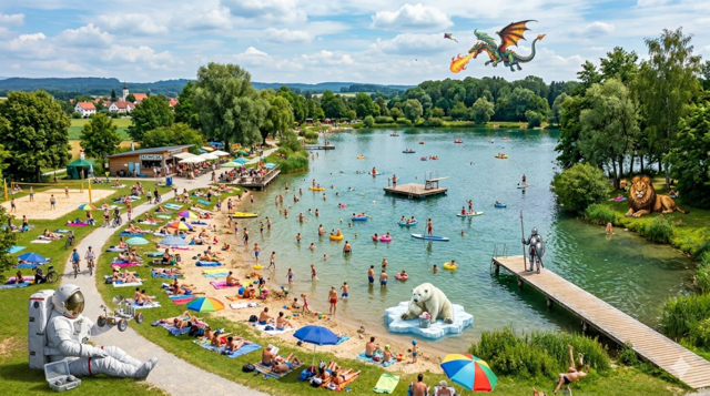Foto: Wimmelbild by KI , Idee by Wolfgang Weiss