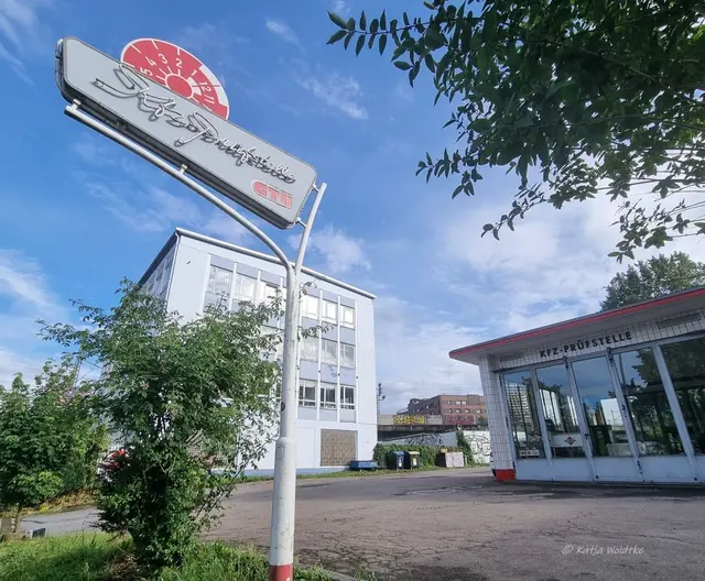 Hamburg Oldtimertankstelle Großtankstelle Brandshof