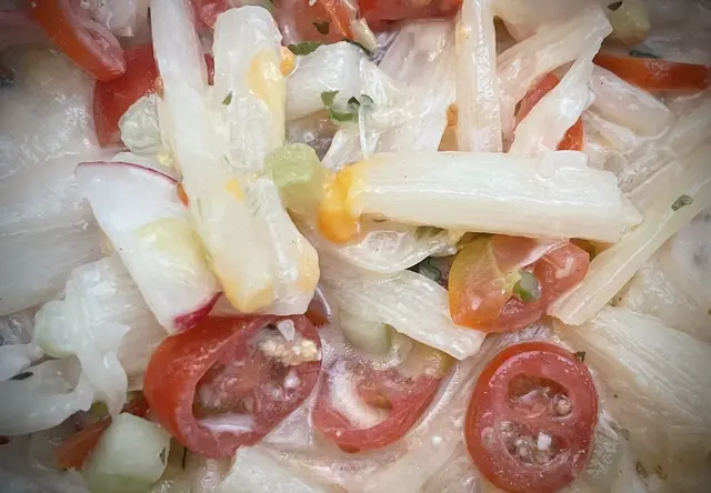Salat mit Spargel