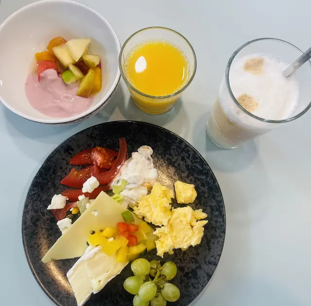 Frühstück im Hotel