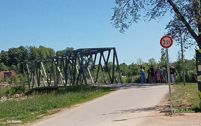 Brücke über die Jagst | Foto: Iris Alefelder und W.F.