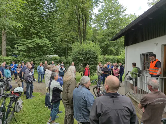 Begrüßung der Teilnehmer durch Stefan Roth (FV Meitingen) und Manfred Stiglmeier (FV Thierhaupten). | Foto: Johannes Glas