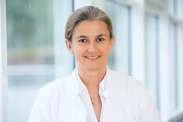 Porträt von Dr. Eisenbach, Leitende Oberärztin der Allgemein- und Viszeralchirurgie der Wertachklinik Schwabmünchen