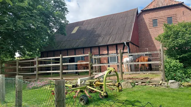 Bauernhof,  kurz vor dem Kloster Loccum.