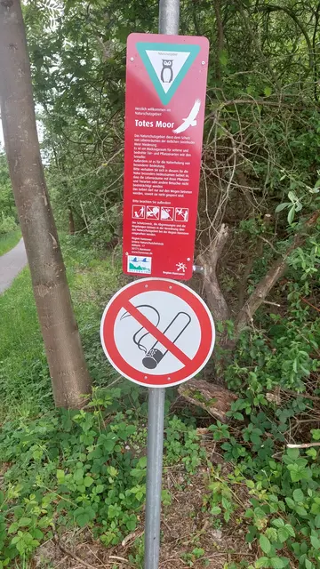Hier geht es durch das Tote Moor.