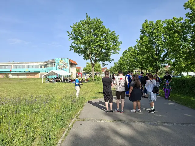 flanieren zwischen MatriX und Pharmpur Eisarena