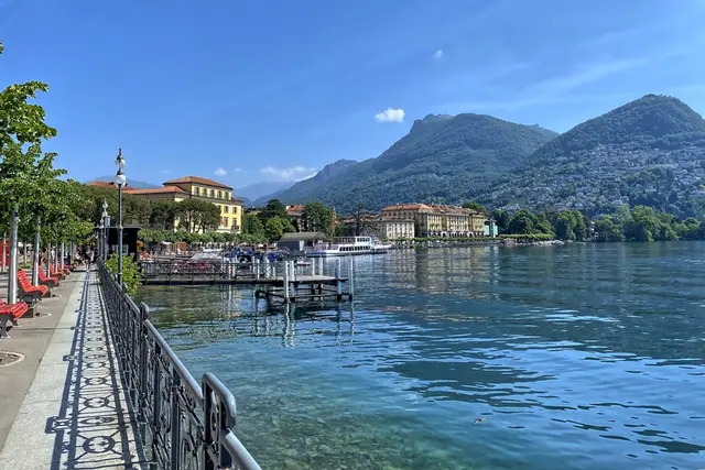 Die Uferpromenade von Lugano | Foto: copyright Margot Klütsch
