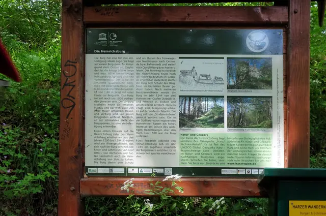 Infotafel Heinrichsburg
