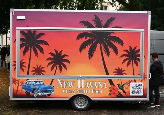 NEW HANANA CUBAN STREET FOOD erfreute die Besucher.