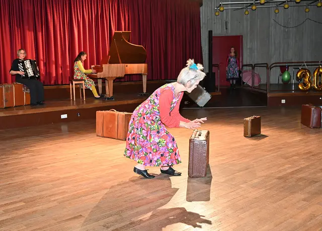 Auftritt der „Tanzkunst Ulrike Wallis“