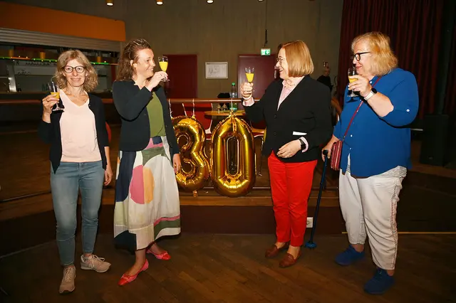 Anstoß zum 30. Geburtstag
