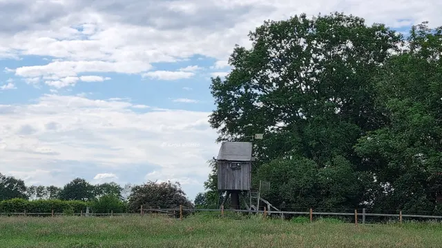 Mühlenmodell Bockwindmühle Heisterholzmühle