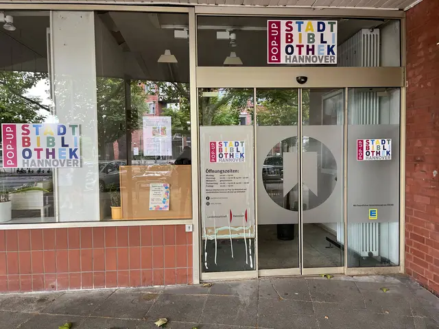 Provisorium bis September. Döhrens neue Pop Up Bibliothek