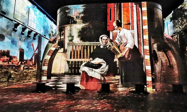 Vermeer „ Haus in Delft“