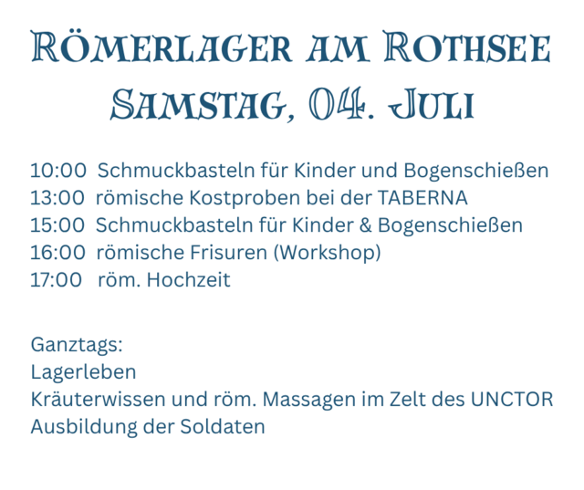 Samstagsprogramm | Foto: Marktgemeinde Zusmarshausen