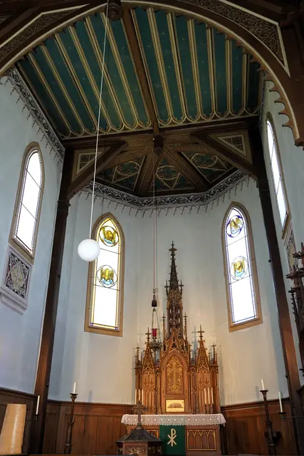 Apostelkirche zu Krumbach/Hürben aus dem Jahre 1871 | Foto: Copyright by Luis Walter