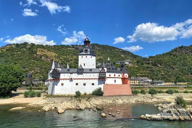 Kaub, Burg Pfalzgrafenstein | Foto: copyright Margot Klütsch