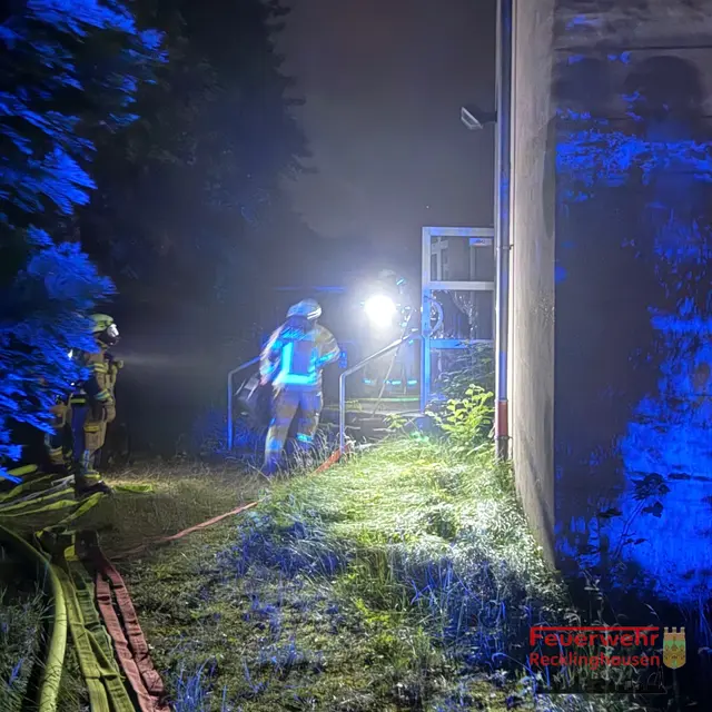 Brand im Gebäude der Lebenshilfe in Recklinghausen: Niemand verletzt | Foto: Feuerwehr Recklinghausen