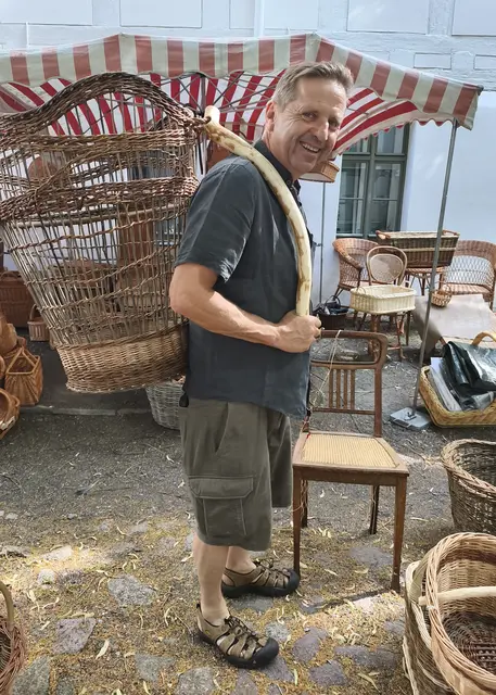 originaler Kiepenkerl, Korbmacher Ingo Kausmann
