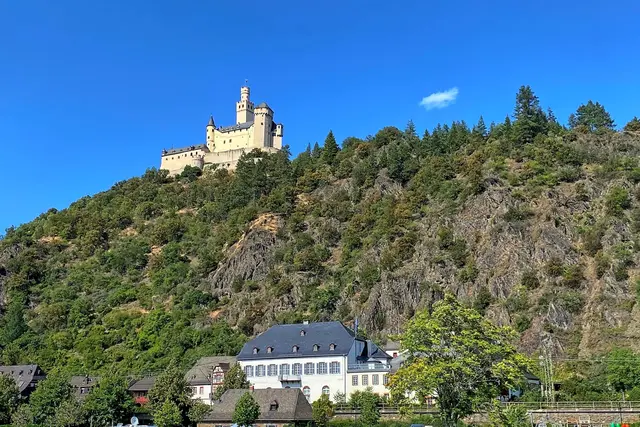 Die Marksburg  bei Braubach | Foto: copyright Margot Klütsch