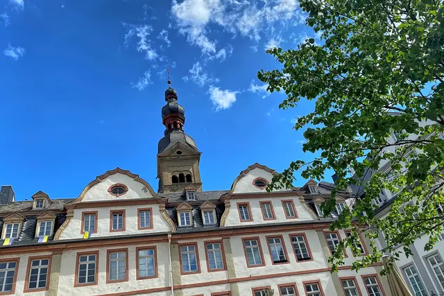 Koblenz, Plan mit Liebfrauenkirche | Foto: copyright Margot Klütsch
